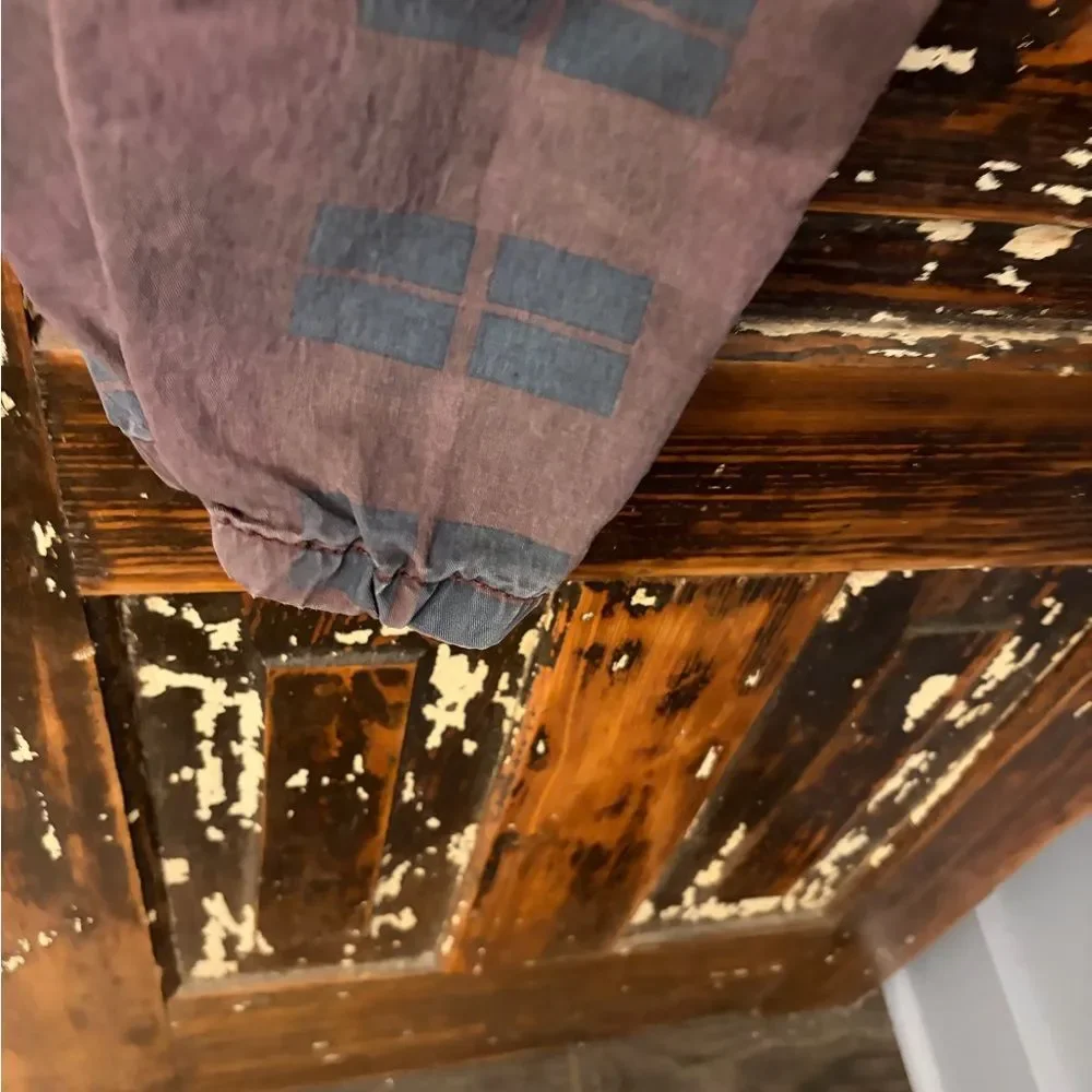 Anthropologie Joggers in Brown and Gray plaid size small - Picture 8 of 8